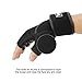 Trideer Padded Anti-Slip Weight Lifting Gloves with 18” Wrist Wraps, Pro Gym Gloves Support for Weightlifting, Cross Training, Gym Workout (Black, XXL (Fits 9.25-9.8 Inches))
