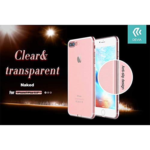 Devia Transparente TPU Naked Hart Case für iPhone 7 Plus en promo sur Amazon