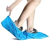 Shoe cover non-woven disposable (17.6oz) 100Pack (50 pairs) disposable waterproof, dustproof, antiskid and pollution…