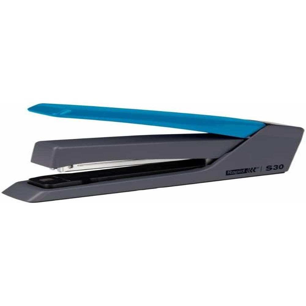 Rapid S30 Supreme SuperFlatClinch Stapler Pressless Low-effort Capacity 30 Sheets - Blue