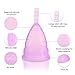Reusable Silicone Menstrual Cup Period Soft Medical Cups Small Large Size Optional