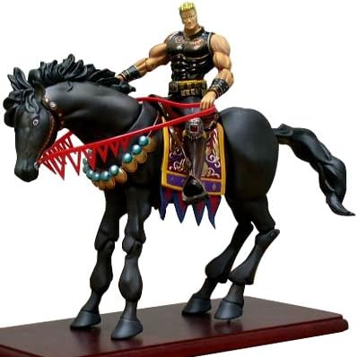 Amazon Co Jp 北斗の拳 バイオレンス アクションフィギュアデラックス 世紀末覇者拳王 ラオウ 黒王号 おもちゃ 通販