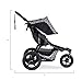 BOB Revolution Flex 3.0 Duallie Jogging Stroller, Lunar Black [Old Version]