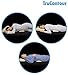 TruContour Lumbar Pillow for Sleeping, Lumbar Support Pillow for Bed, for Lower Back Pain While Sleeping, Adjustable Height, Includes Fitted Cotton Pillow Case and Storage Case (Super Lumbar)