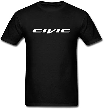 ZHONGGAN Men's Honda Civic Logo Short Sleeves T-Shirt Size L