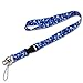 DYZD Neck Lanyard Neck Strap 16 Inches Starry Band Lanyard Strings Metal Ring For Name Tag Badge Holders, Keys, Keychains, Cell Phones, Cameras, USB - 5 Colors (Style 2,5 PCS)