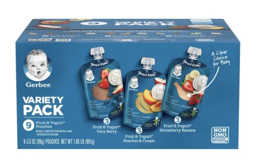 GERBER ORGANIC FOR TODDLER, PLANT-TASTIC, 12+MONTHS, SUMMER FRUIT & VEGGIE SMASH WITH OATS, 3.5 OZ (99 G)