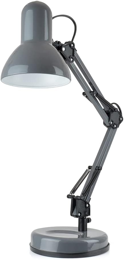 Homelife for Easy Living Swing Poise Hobby Desk Lamp 35W Anthracite Grey