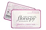 Florapy Beauty Strength + Energy Sheet Aromatherapy Mask, Arnica Rose