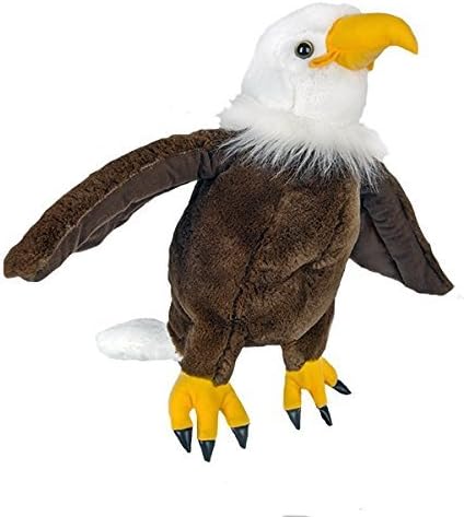 Personalized Long Message Recordable 15 Inch Talking American Bald Eagle with 30 seconds of Recording Time. by BEARegards Comfort Bears