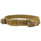 Condor Tactical Belt (Tan, Up to 44-Inch Waist)