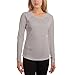 Vapor Apparel Women’s UPF 50+ UV Sun Protection Long Sleeve Performance Regular Fit T-Shirt for Sports and Outdoor, Medium, Pearl Grey