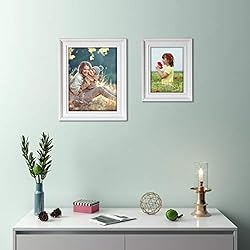 Hap Tim 8x10 Picture Frame White Wooden Photo