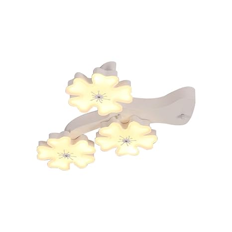 Senna House Sh 62919 3 Modern Simple Ceiling Lamp Plum Flower