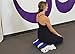 YogaAccessories Traditional Mexican Yoga Blanket - Dark Blue