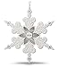 Hallmark Keepsake Christmas Ornament 2018 Year Dated, Snowflake, Porcelain