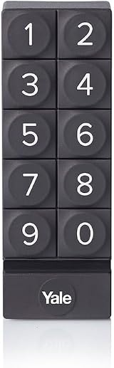 Yale Smart Keypad 05/301000/BL Black Digital Lock Keypad for Linus One Touch view 1