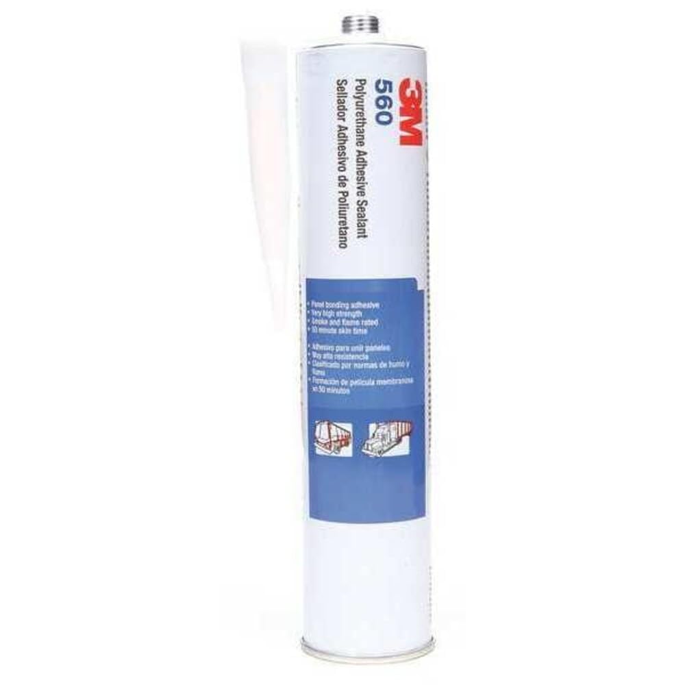 3M 560 Polyurethane Adhesive Sealant, Black 10.5 Oz Cartridge | Durable, Flexible Sealant