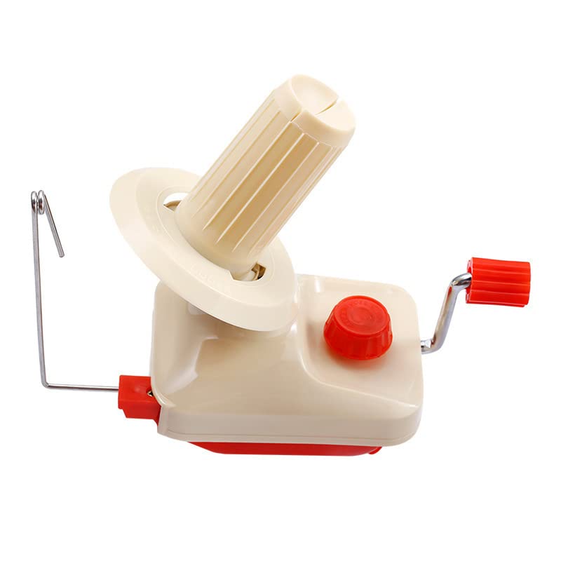 PIQIUQIU Bobbin Thread, Ball Winder, Winder Table Clip, Portable Hand Operated Yarn Winder Clasp, Sewing Accessories, Home Use Hand Wind Holder