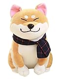 CN'Dragon Cute Shiba Inu Plush Toy Doge Stuffed Toy Birthday Gift for Children (Yellow)