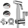 Handheld Bidet Sprayer for Toilet,2 Water Pressure Opt,Spray Attachment with Hose for Feminine Wash,Baby Diaper Cloth…