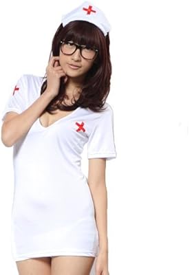 Amazon World Costume ミニ丈ワンピースナース服 コスプレ 白衣 看護婦 Dw0 コスプレ 仮装 通販