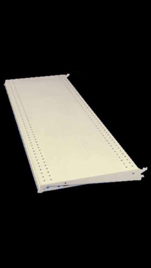 Gondola Shelf Divider Fence Chrome Lozier Madix USA Made 11"L X 3"H Lot