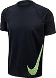 Nike Men's Heat Swoosh Short Sleeve Shirt Hydro Rash Guard