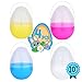 Totem World 4 Jumbo 10-Inch Easter Egg with Handle - Perfect Size For Holding Toys, Candy Bars, And Stuffed Animals - Easy To Open, Tough To Break - Great As Party Favors And Easter Basket Stuffer