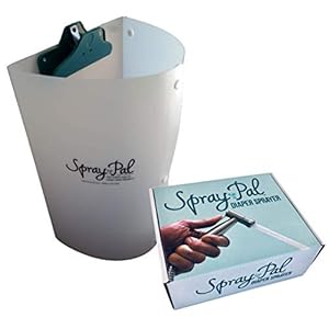 Spray Pal Cloth Diaper Sprayer and Splatter Shield Bundle – Includes Best Patented Shield and Premium Adjustable Diapers…
