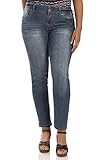 WallFlower Women's Plus Size Luscious Curvy Stretch Skinny Denim Jeans