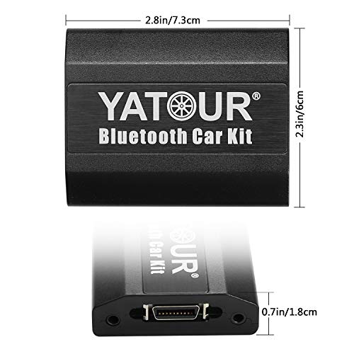 Yatour Digital Music CD Changer Car Adapter Hands Fress Call Adapter Compatible with Bluetooth Function for Toyota and Lexus Series - Thumbnail 3