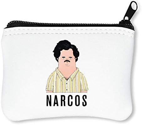 Narcos Pablo Escobar Abstract Zipper Wallet Coin Purse