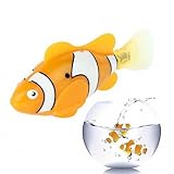 Sannysis2008 Orange Robo Fish Electronic Clownfish