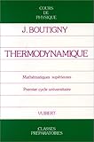 Image de Thermodynamique: Classe de mathÃ©matiques supÃ©rieures