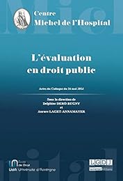 L' évaluation en droit public