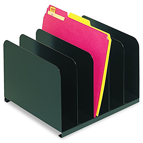 Steelmaster Vertical Organizer 5 Compartment(S) Steel Black, 1