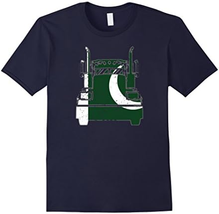 Mens Pakistani Trucker Shirt Pakistan Flag Trucker Dad Shirt 2XL Navy