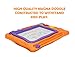 ACOPLAY Large Magnetic Doodle Sketch Board by Colorful Erasable Drawing Board - Perfect for Toddlers & Kids – Develops Drawing, Writing, and Playing Skills Etch a Sketch Montessori toys toddler toys