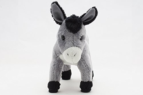 Kuscheltiere.biz Esel Felix Grauesel Eselchen 21 cm Plüschtier – Bild 4