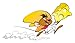 Speedy Gonzales Runnig with Cheese Decal 5