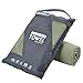 Rainleaf Microfiber Towel,Army Green,20 X 40 Inches