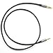 Black 9ft Gold Plated Design 3.5mm Male to 2.5mm Male Car Auxiliary Audio cable Cord headphone connect cable for Apple, Android Smartphone, Tablet and MP3 Player