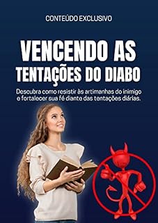 Livro Vencendo as tentações do diabo.