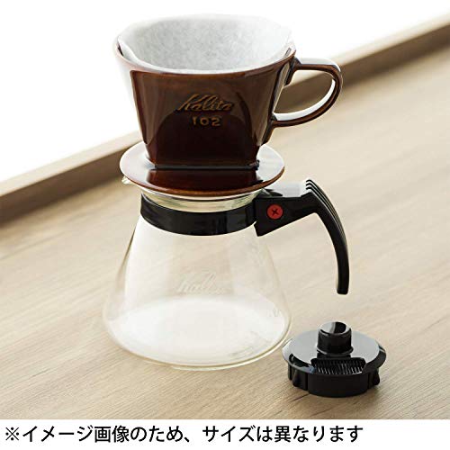 Kalita Coffee Tea Server Glass For Microwave 300cc #31203