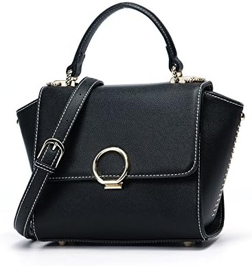 Sprnb Summer Small Bag Satchel Female Fashion Bag All-Match Wings,Black