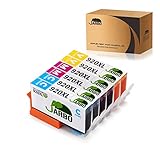 JARBO 3 Colors Compatible Ink Cartridge Replacement HP 920XL High Yield, (2 Cyan 2 Magenta 2 Yellow), Compatible with HP Officejet 6500 6000 7000 7500 6500A 7500A Printer