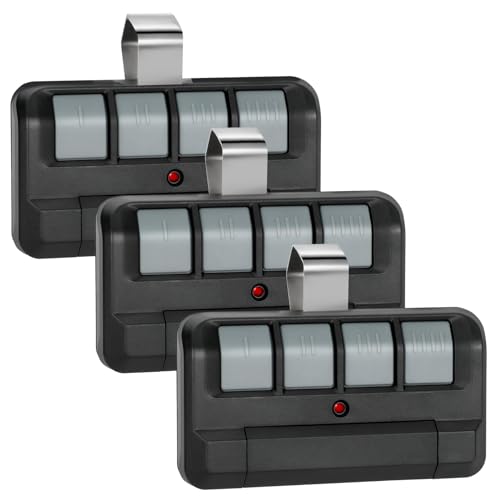 Photo 1 of 894LT 4-Button Garage Door Opener Learning Remote Control for LiftMaster/Chamberlain/Craftsman Garage Door Opener Remote, 894LT Replaces 811LM 892LT 61LM 361LM Dip Switch Remote, Security+ 2.0(3 pack)