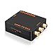 Ddida HDMI to RCA, HD 1080P HDMI to AV 3RCA CVBS Composite Video Audio Converter Adapter Support PAL/NTSC