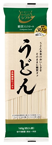 五木食品 からだシフト 糖質コントロール うどん 160g×10個商品画像